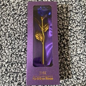 24K Golden Rose